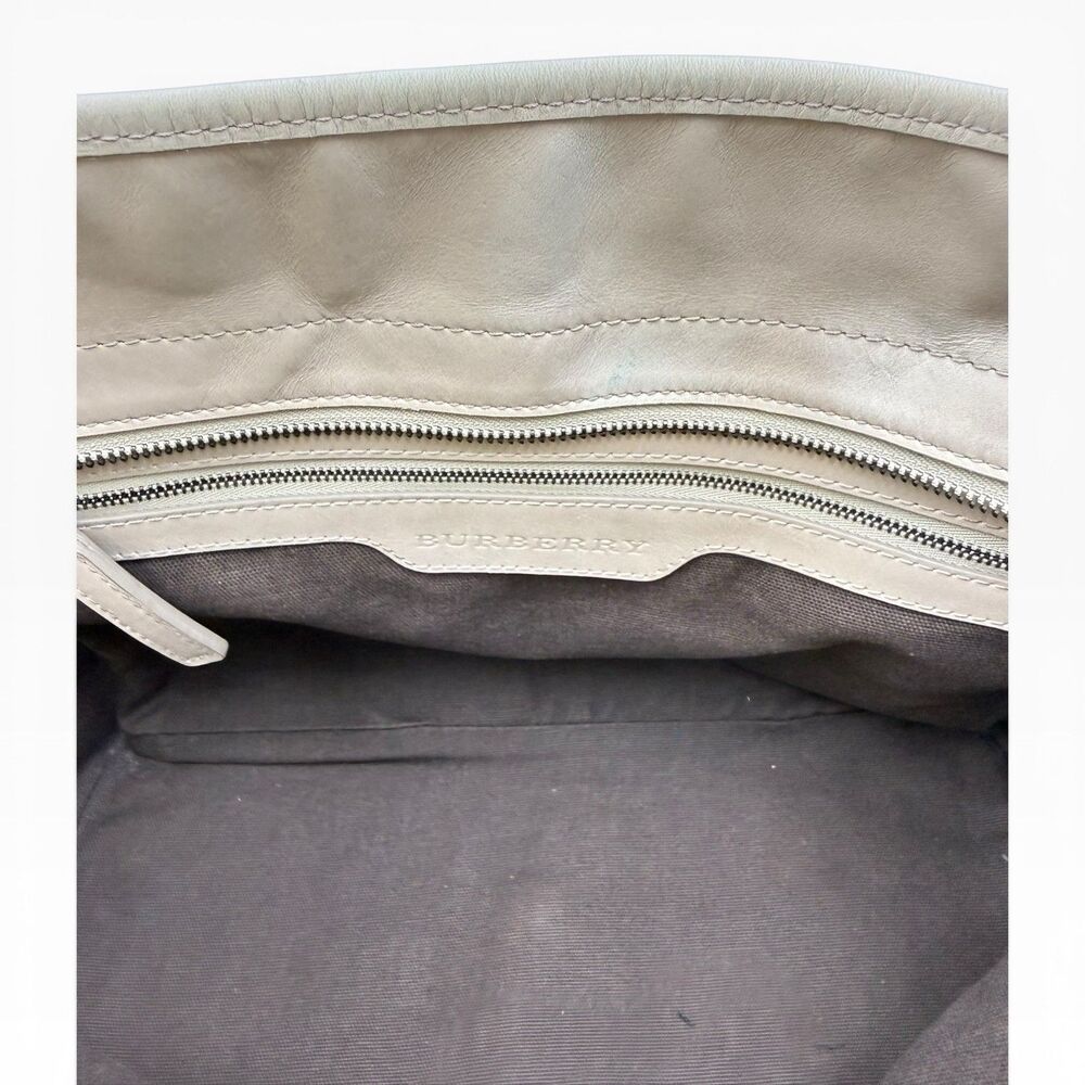 Burberry Authentic Large Smoke House Check Canvas Tote W Dustbag & Certificate - Picture 13 of 16